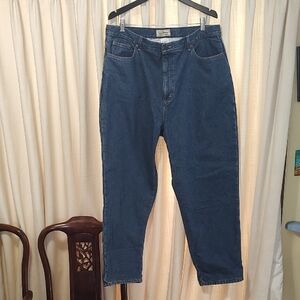 L.L. Bean Womens Relaxed Fit Flannel Jeans